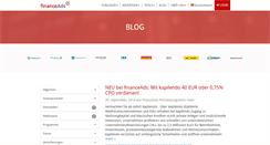 Desktop Screenshot of blog.financeads.net